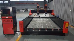 泰州靖江HW-1825双头重型浮雕石材雕刻机